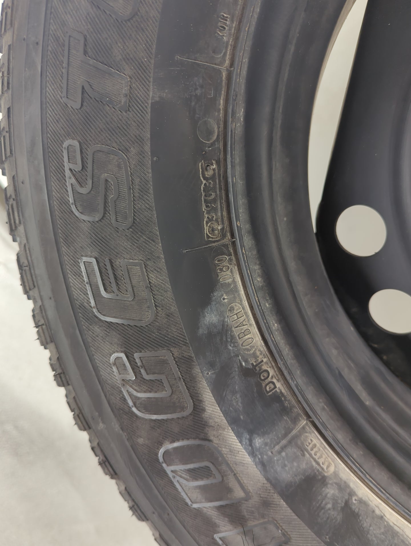 2004 Toyota Sequoia Spare Donut Tire Wheel Rim Oem - Oemusedautoparts1.com