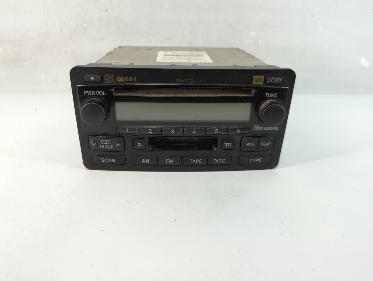 2003-2007 Toyota Sequoia Radio AM FM Cd Player Receiver Replacement P/N:86120-0C121 Fits Fits 2003 2004 2005 2006 2007 OEM U