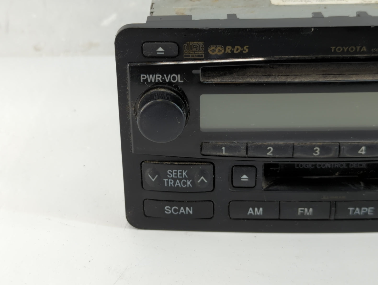 2003-2007 Toyota Sequoia Radio AM FM Cd Player Receiver Replacement P/N:86120-0C121 Fits Fits 2003 2004 2005 2006 2007 OEM U