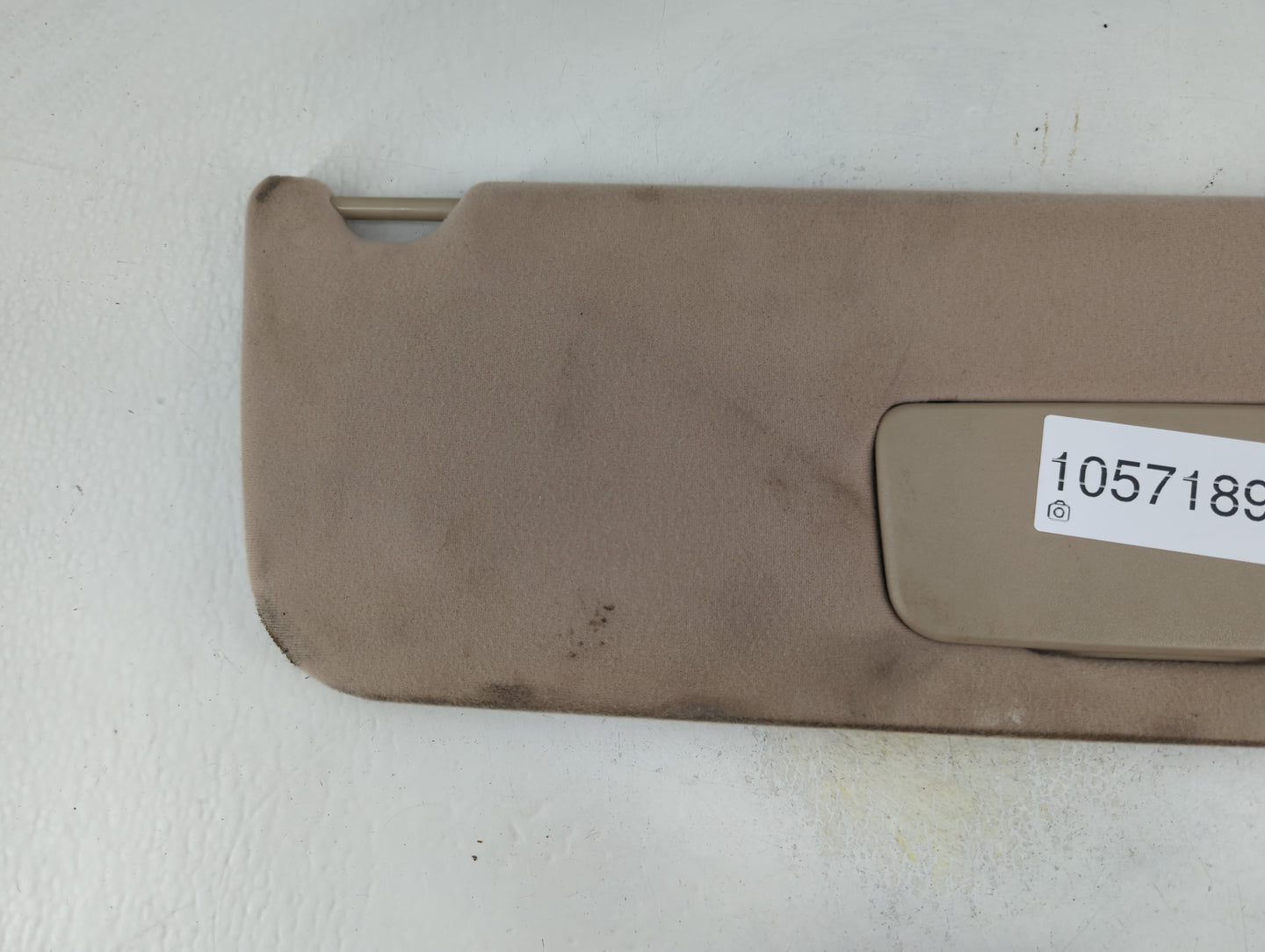 2004 Toyota Sienna Sun Visor Shade Replacement Driver Left Mirror Fits OEM Used Auto Parts - Oemusedautoparts1.com