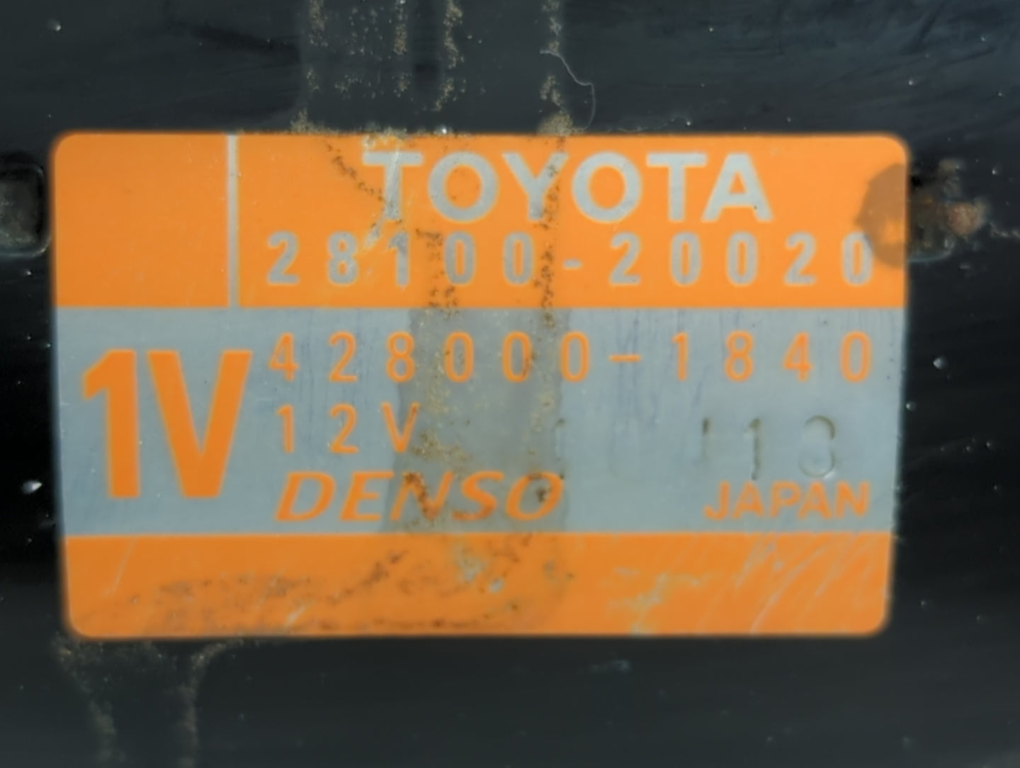 2004-2015 Toyota Sienna Car Starter Motor Solenoid OEM P/N:28100-0A011-84 428000-1840 Fits OEM Used Auto Parts - Oemusedauto