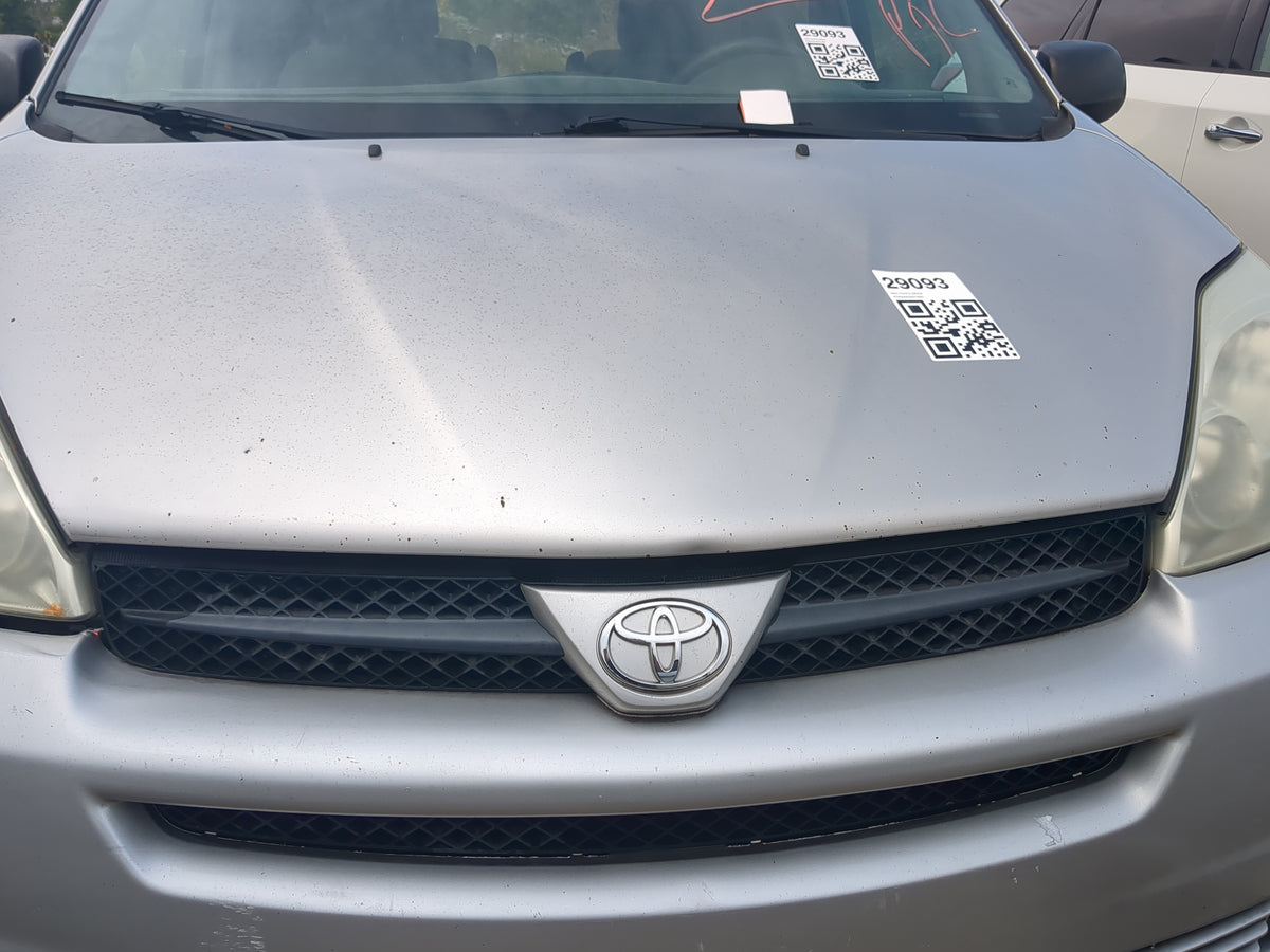 2004-2010 Toyota Sienna Hood Oem 1169828 - Oemusedautoparts1.com