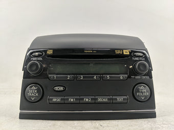 compare product 2004 Toyota Sienna Radio AM FM Cd Player Receiver Replacement P/N:86120-AE062 Fits OEM Used Auto Parts