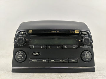 2004 Toyota Sienna Radio AM FM Cd Player Receiver Replacement P/N:86120-AE062 Fits OEM Used Auto Parts - Oemusedautoparts1.c