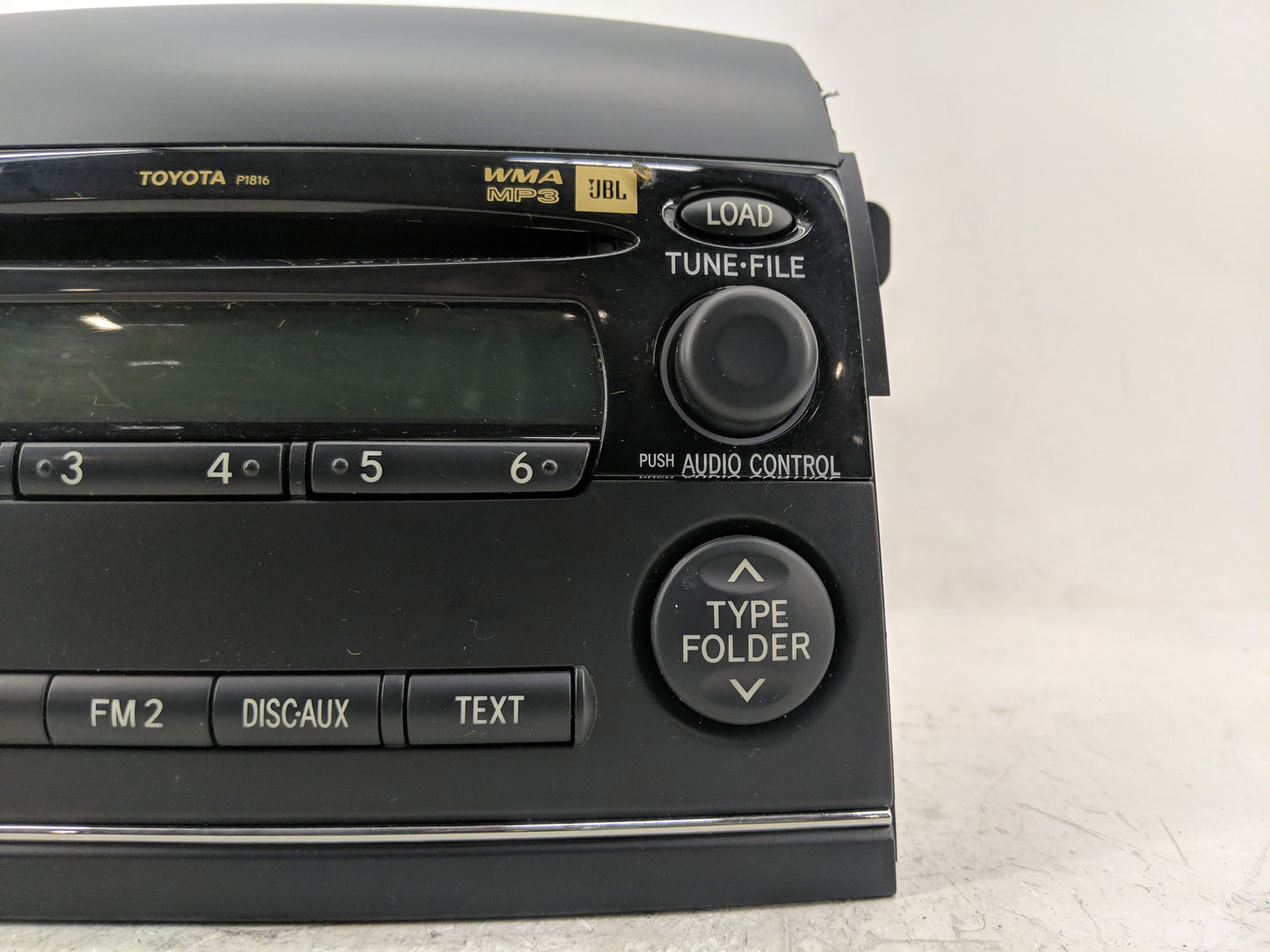 2004 Toyota Sienna Radio AM FM Cd Player Receiver Replacement P/N:86120-AE062 Fits OEM Used Auto Parts - Oemusedautoparts1.c