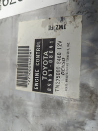2004 Toyota Sienna PCM Engine Control Computer ECU ECM PCU OEM P/N:89661-08091 TN275000-8460 Fits OEM Used Auto Parts - Oemu