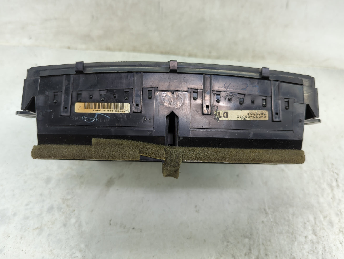 2004 Toyota Sienna Climate Control Module Temperature AC/Heater Replacement P/N:84010-08010 3E0210F Fits OEM Used Auto Parts