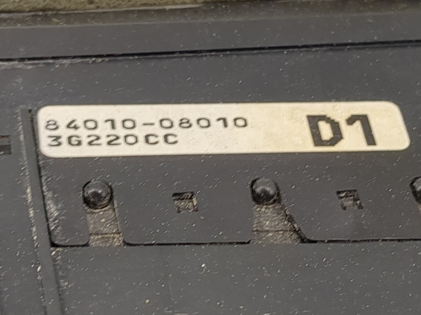2004 Toyota Sienna Climate Control Module Temperature AC/Heater Replacement P/N:84010-08010 3G220CC Fits OEM Used Auto Parts