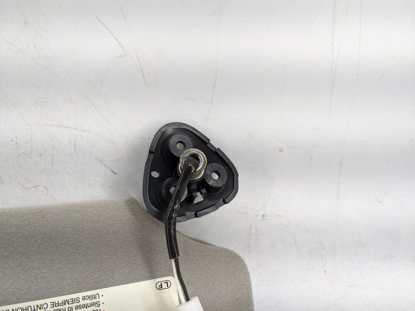 2004 Toyota Sienna Sun Visor Shade Replacement Driver Left Mirror Fits OEM Used Auto Parts - Oemusedautoparts1.com