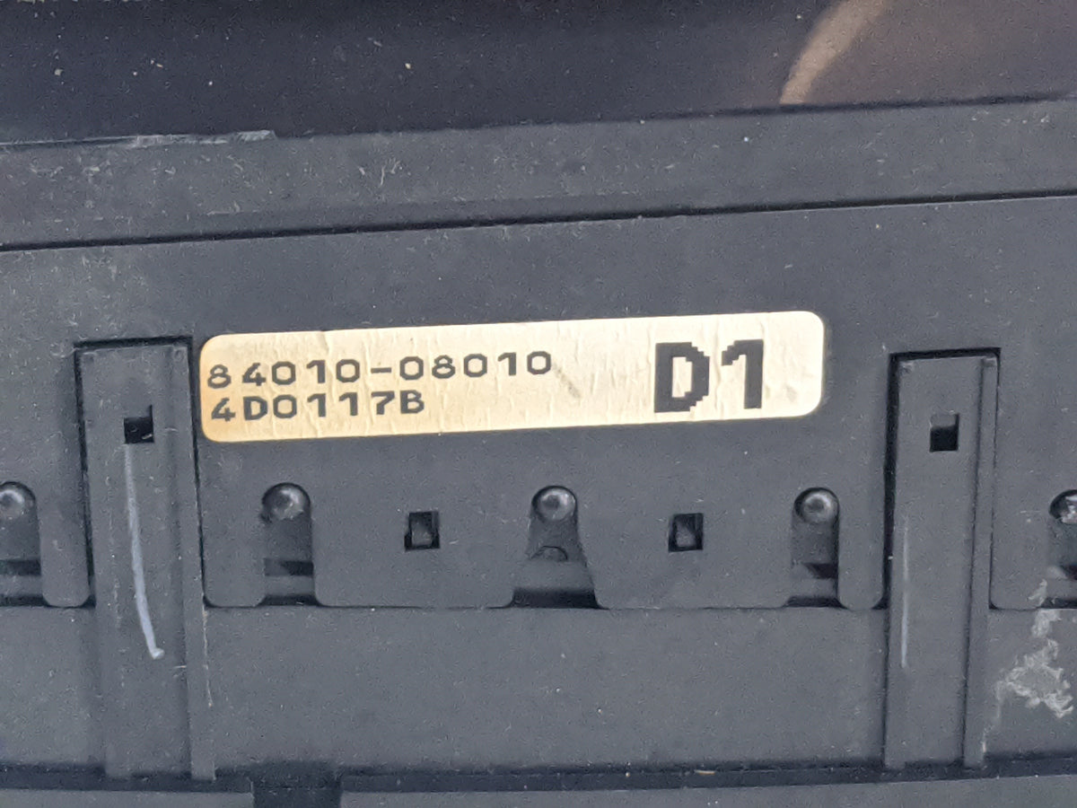 2004 Toyota Sienna Climate Control Module Temperature AC/Heater Replacement P/N:84010-08010 Fits OEM Used Auto Parts - Oemus