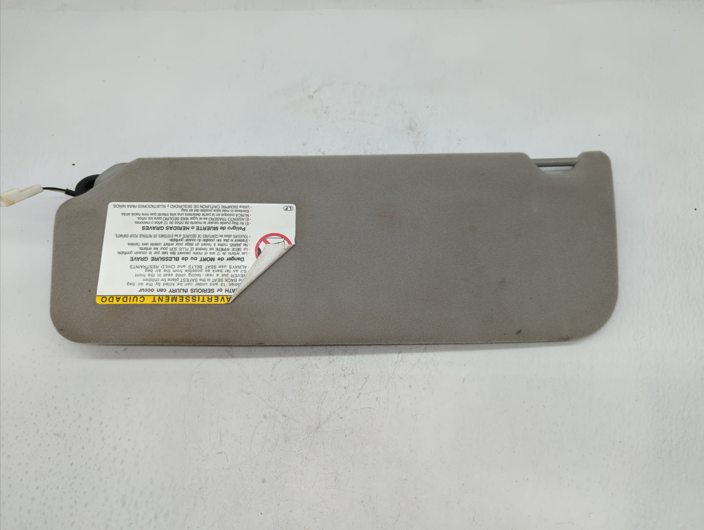 2004 Toyota Sienna Sun Visor Shade Replacement Passenger Right Mirror Fits OEM Used Auto Parts - Oemusedautoparts1.com