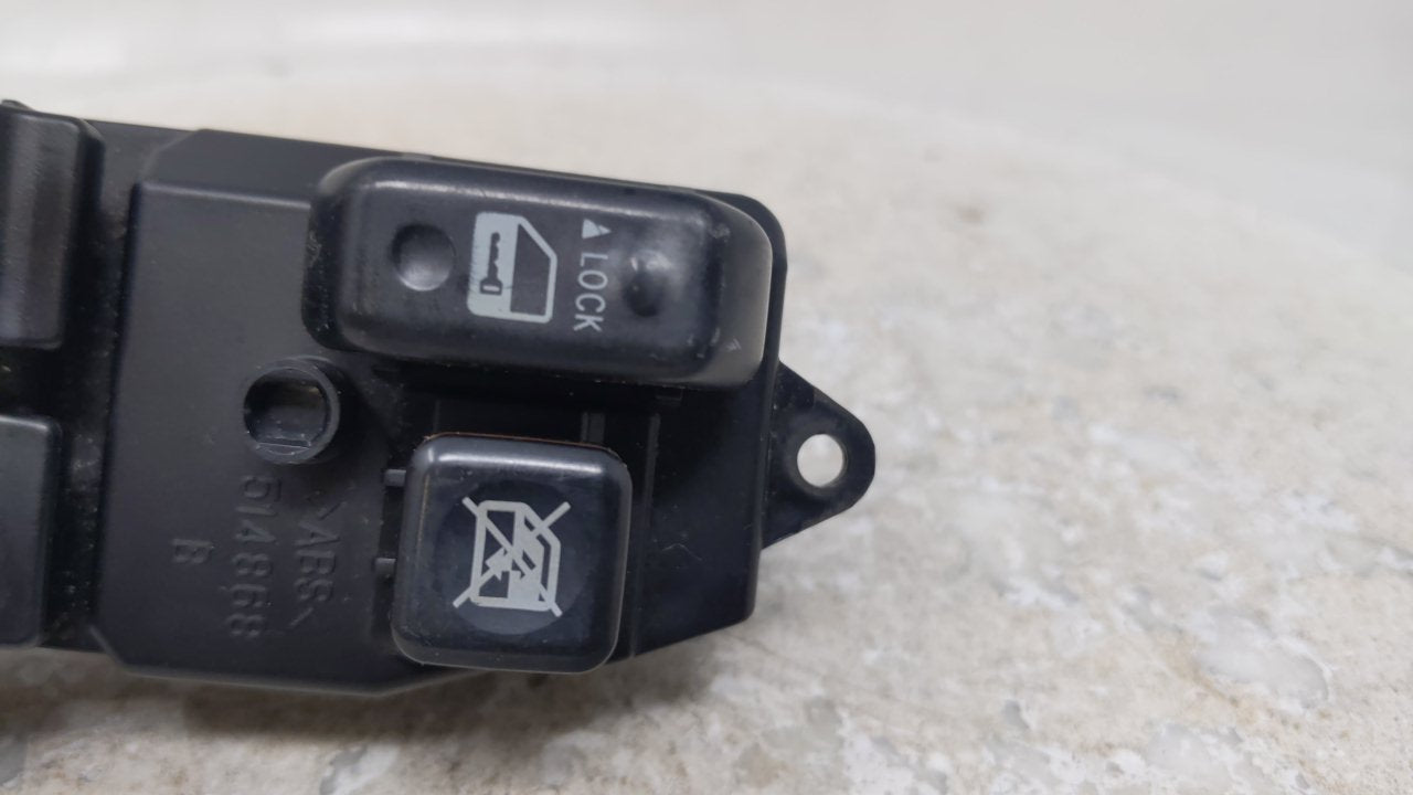 2004 Toyota Sienna Master Power Window Switch Replacement Driver Side Left Fits OEM Used Auto Parts - Oemusedautoparts1.com
