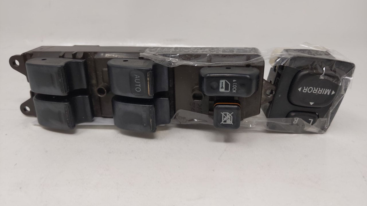 2004 Toyota Sienna Master Power Window Switch Replacement Driver Side Left Fits OEM Used Auto Parts - Oemusedautoparts1.com