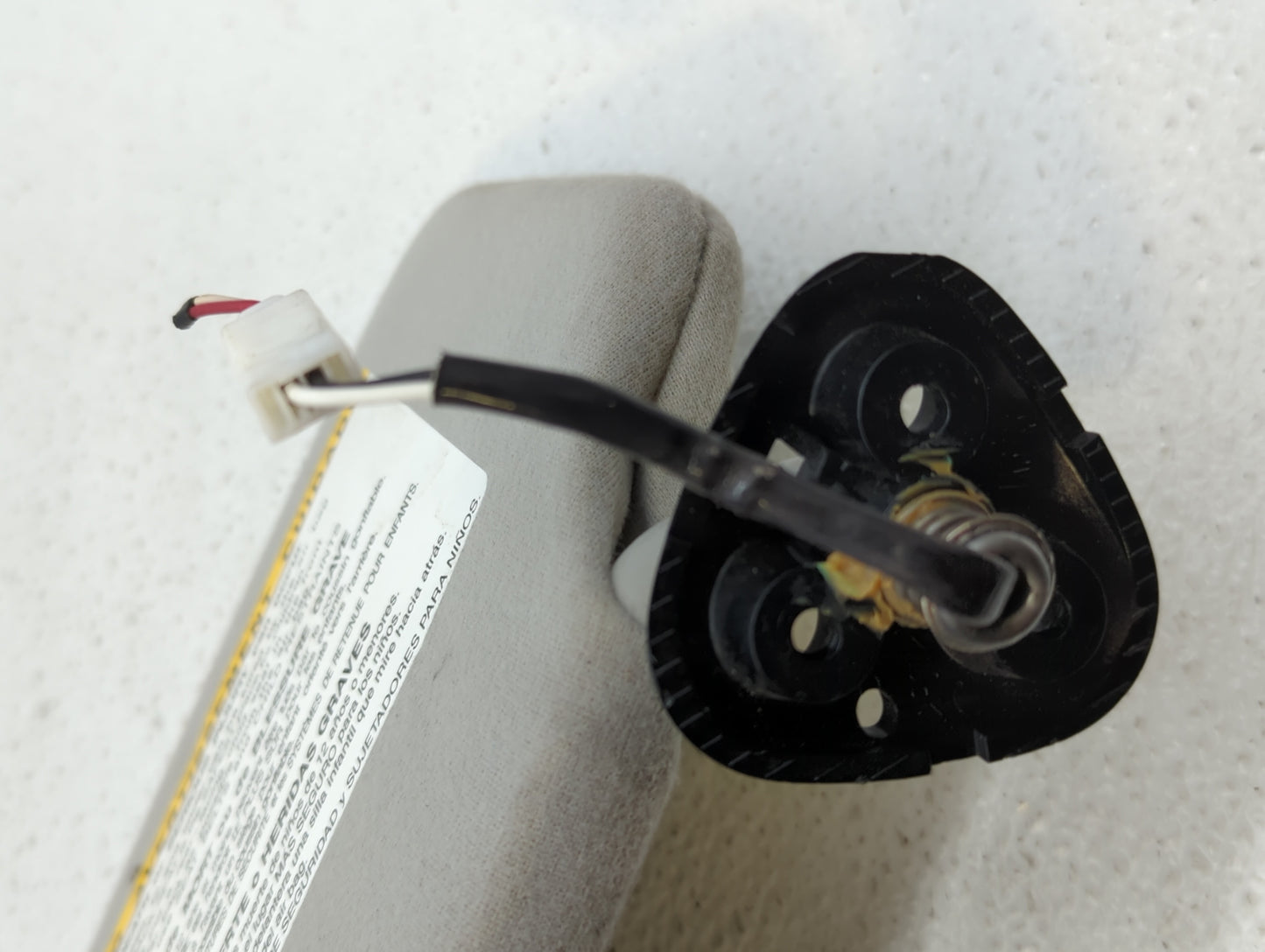 2004 Toyota Sienna Sun Visor Shade Replacement Passenger Right Mirror Fits OEM Used Auto Parts - Oemusedautoparts1.com