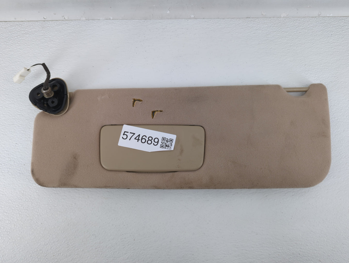 2004 Toyota Sienna Sun Visor Shade Replacement Passenger Right Mirror Fits OEM Used Auto Parts - Oemusedautoparts1.com