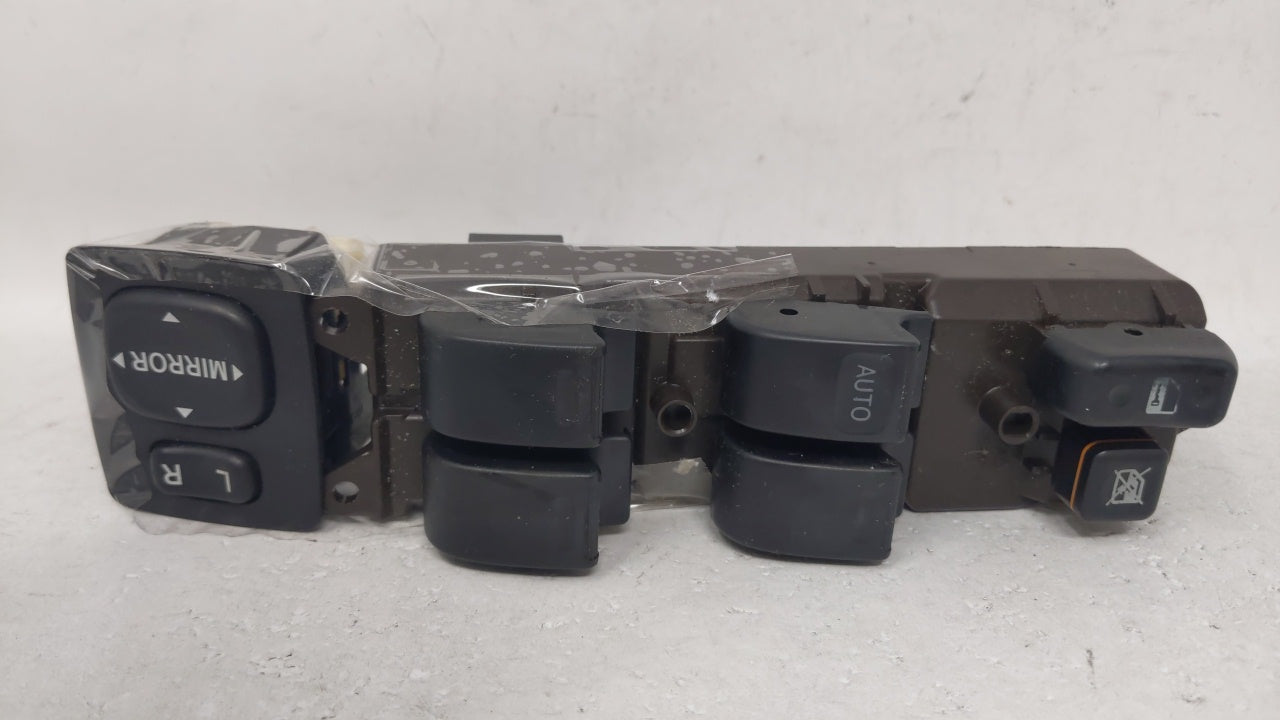2004 Toyota Sienna Master Power Window Switch Replacement Driver Side Left Fits OEM Used Auto Parts - Oemusedautoparts1.com