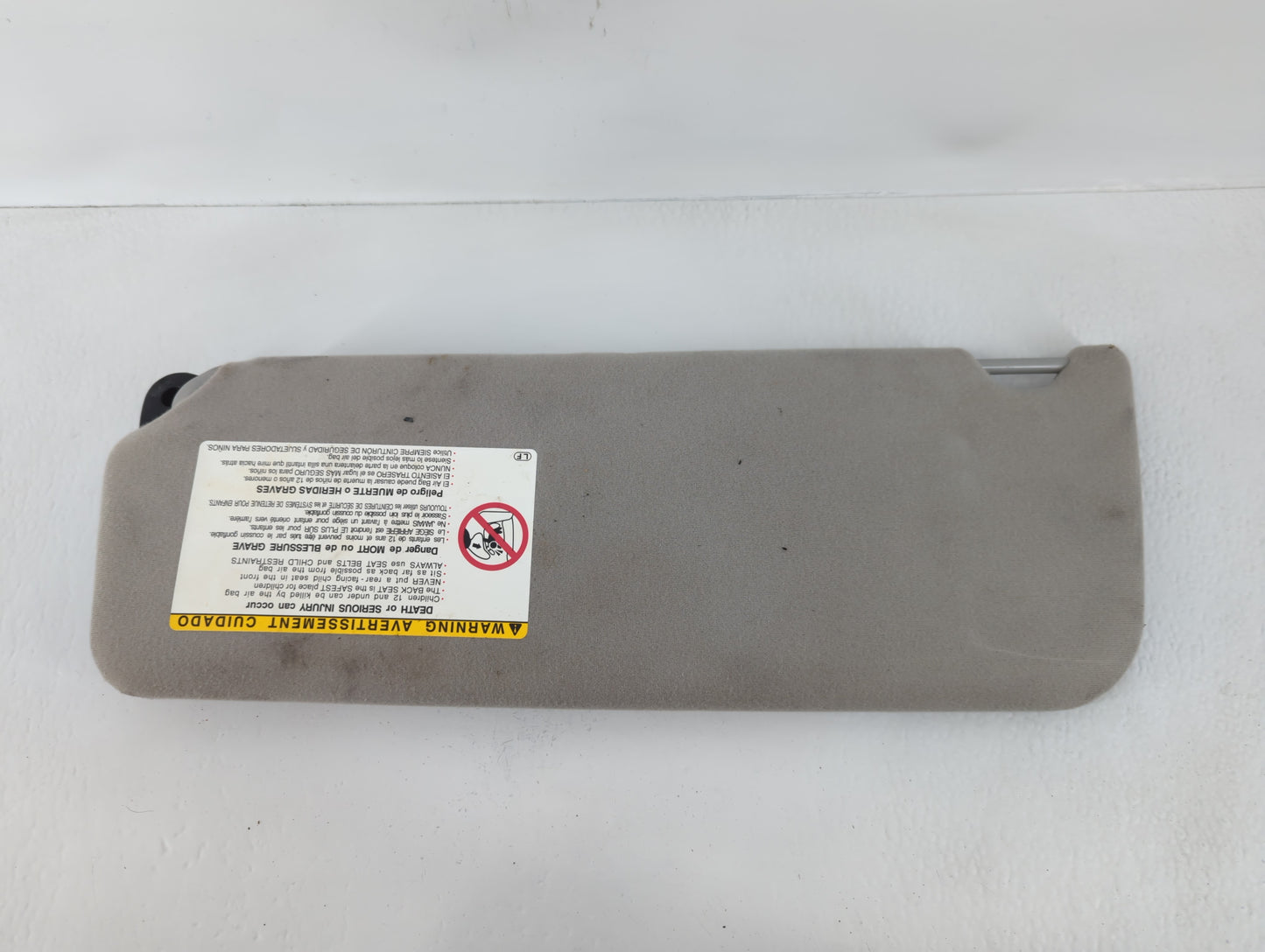 2004 Toyota Sienna Sun Visor Shade Replacement Driver Left Mirror Fits OEM Used Auto Parts - Oemusedautoparts1.com