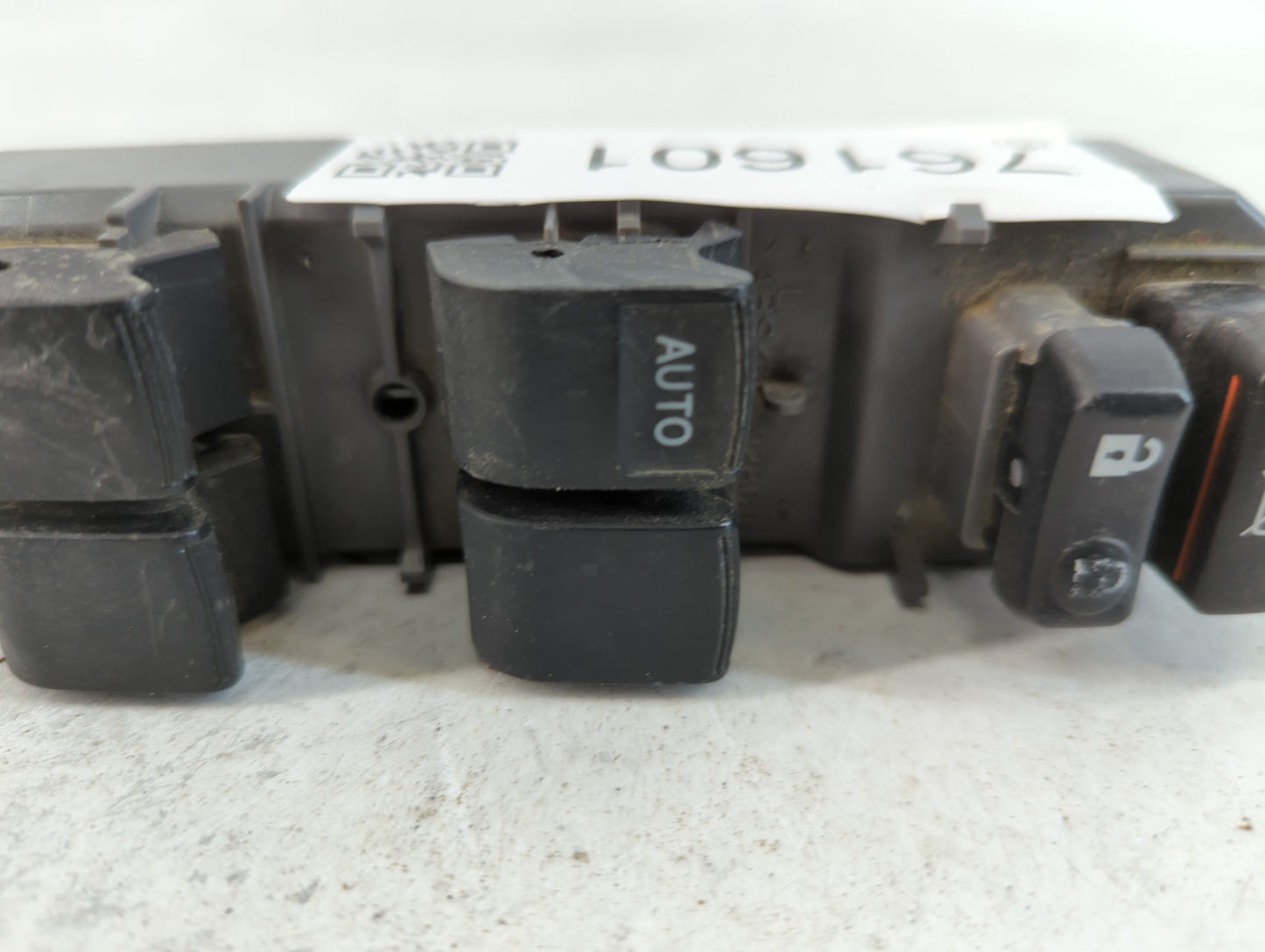 2004 Toyota Sienna Master Power Window Switch Replacement Driver Side Left Fits OEM Used Auto Parts - Oemusedautoparts1.com
