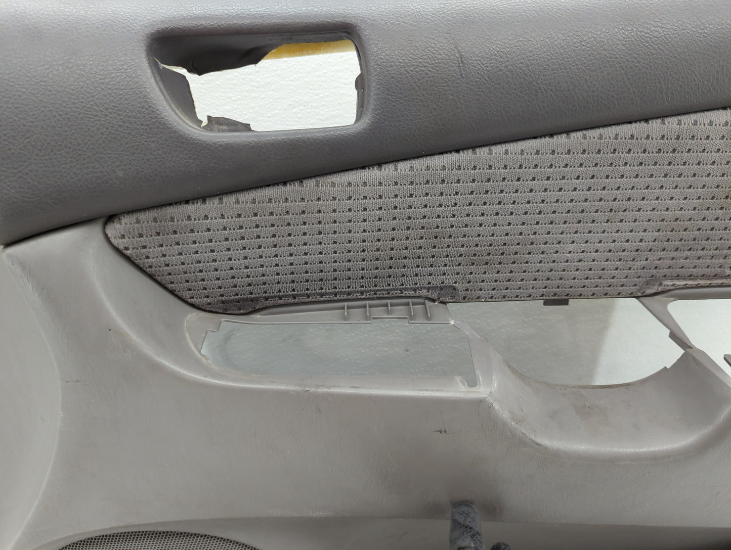 2004 Toyota Sienna Rear Right Passenger Interior Door Panel Trim Grey - Oemusedautoparts1.com