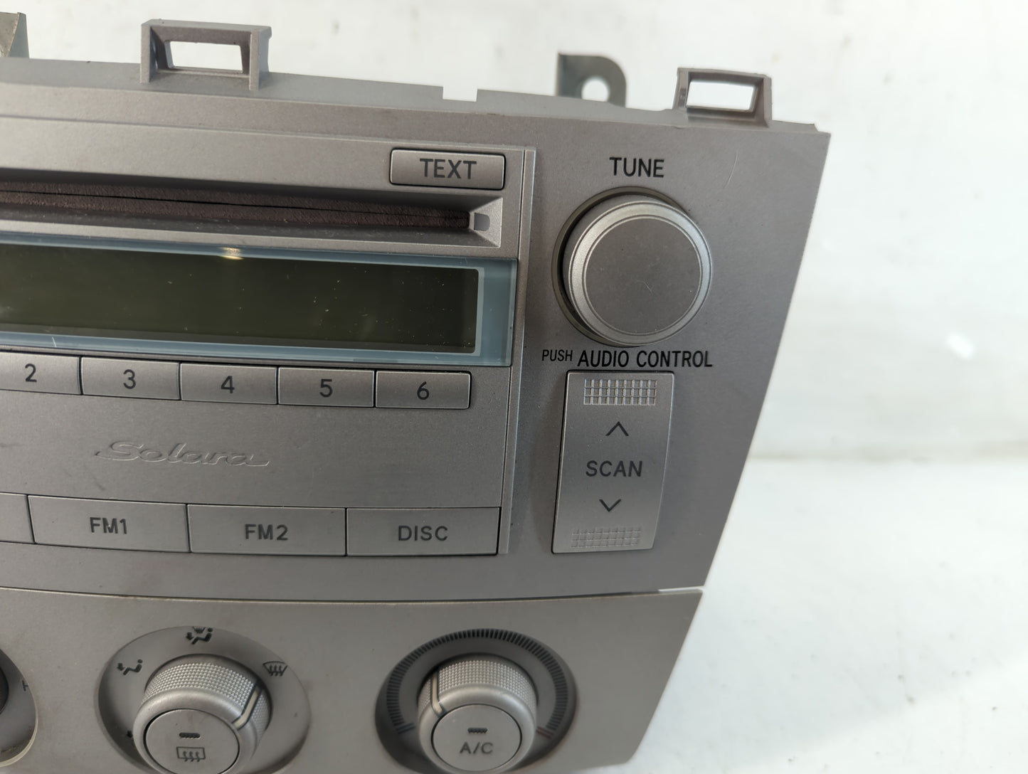 2004-2006 Toyota Solara Climate Control Module Temperature AC/Heater Replacement P/N:86120-AA140 Fits Fits 2004 2005 2006 OE