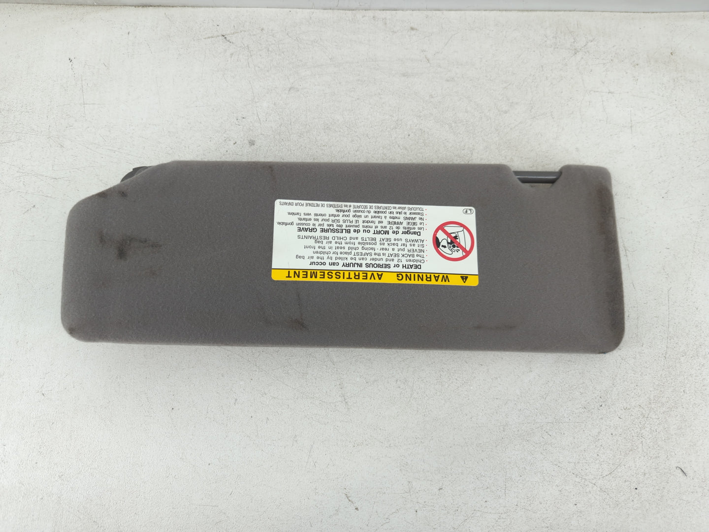 2004-2005 Toyota Solara Sun Visor Shade Replacement Passenger Right Mirror Fits Fits 2004 2005 OEM Used Auto Parts - Oemused