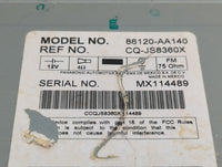 2004-2006 Toyota Solara Radio AM FM Cd Player Receiver Replacement P/N:86120-AA140 Fits Fits 2004 2005 2006 OEM Used Auto Pa