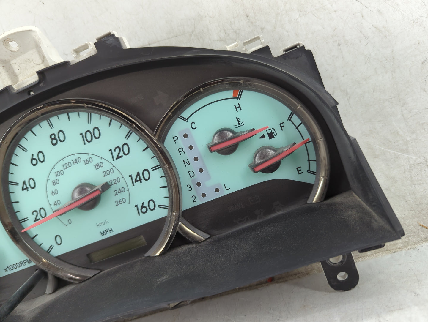 2004-2005 Toyota Solara Instrument Cluster Speedometer Gauges P/N:83800-AA070-00 TN157520-3153 Miles: Fits Fits 2004 2005 OE
