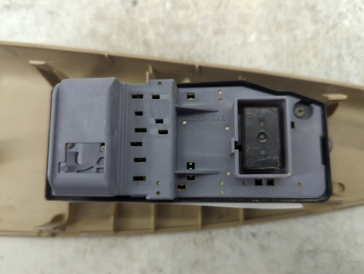 2003-2008 Toyota Solara Master Power Window Switch Replacement Driver Side Left P/N:74232-AA080 Fits OEM Used Auto Parts - O