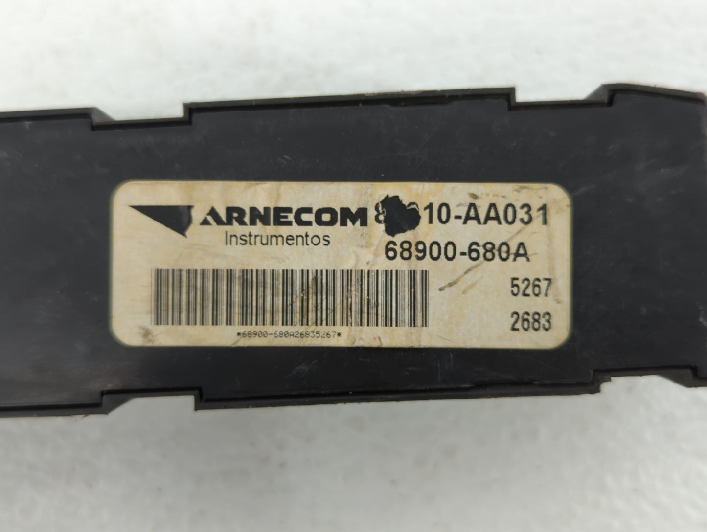 2004 Toyota Solara Digitial Dash Clock P/N:83910-AA031 83910-AA032 Fits OEM Used Auto Parts - Oemusedautoparts1.com