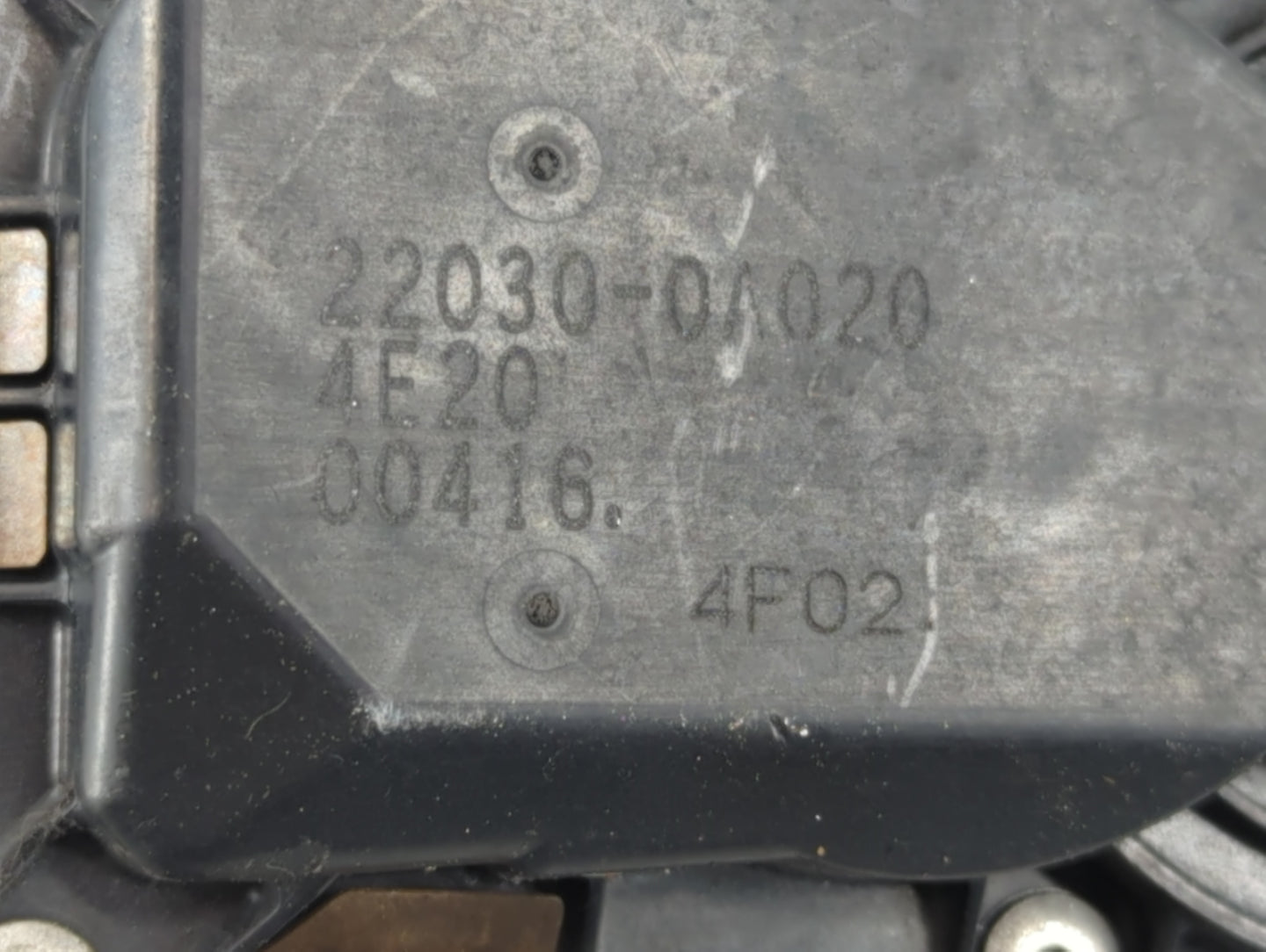 2004-2008 Toyota Solara Throttle Body P/N:22030-0A020 Fits Fits 2003 2004 2005 2006 2007 2008 2009 2010 OEM Used Auto Parts 