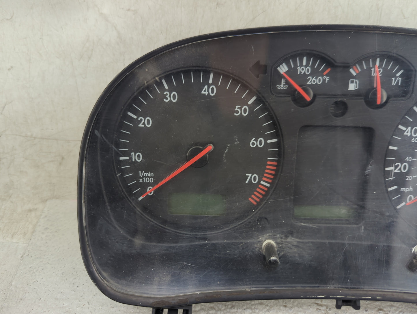 2004-2005 Volkswagen Jetta Instrument Cluster Speedometer Gauges P/N:906K Fits Fits 2004 2005 OEM Used Auto Parts - Oemuseda
