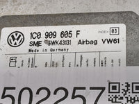2002-2006 Volkswagen Jetta Safety Restraint Srs Airbag Control Module - Oemusedautoparts1.com