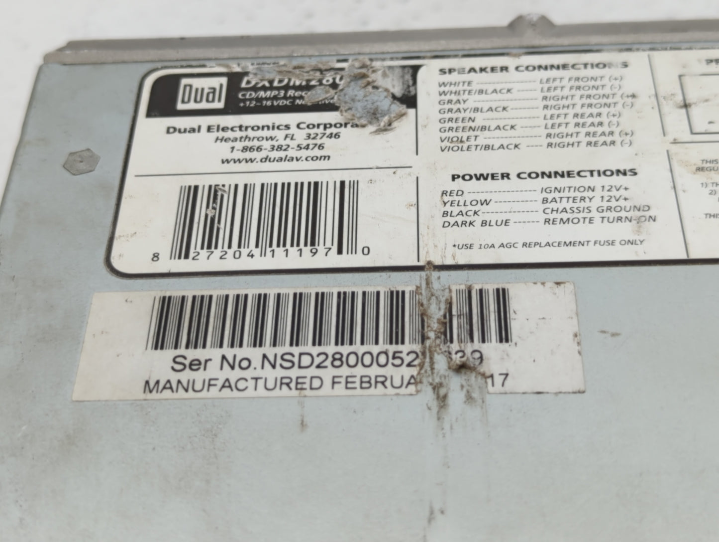 2004 Volkswagen Jetta Am Fm Cd Player Radio Receiver - Oemusedautoparts1.com