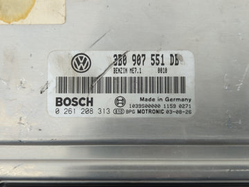 2004 Volkswagen Passat PCM Engine Control Computer ECU ECM PCU OEM P/N:3B0 907 551 DB Fits OEM Used Auto Parts