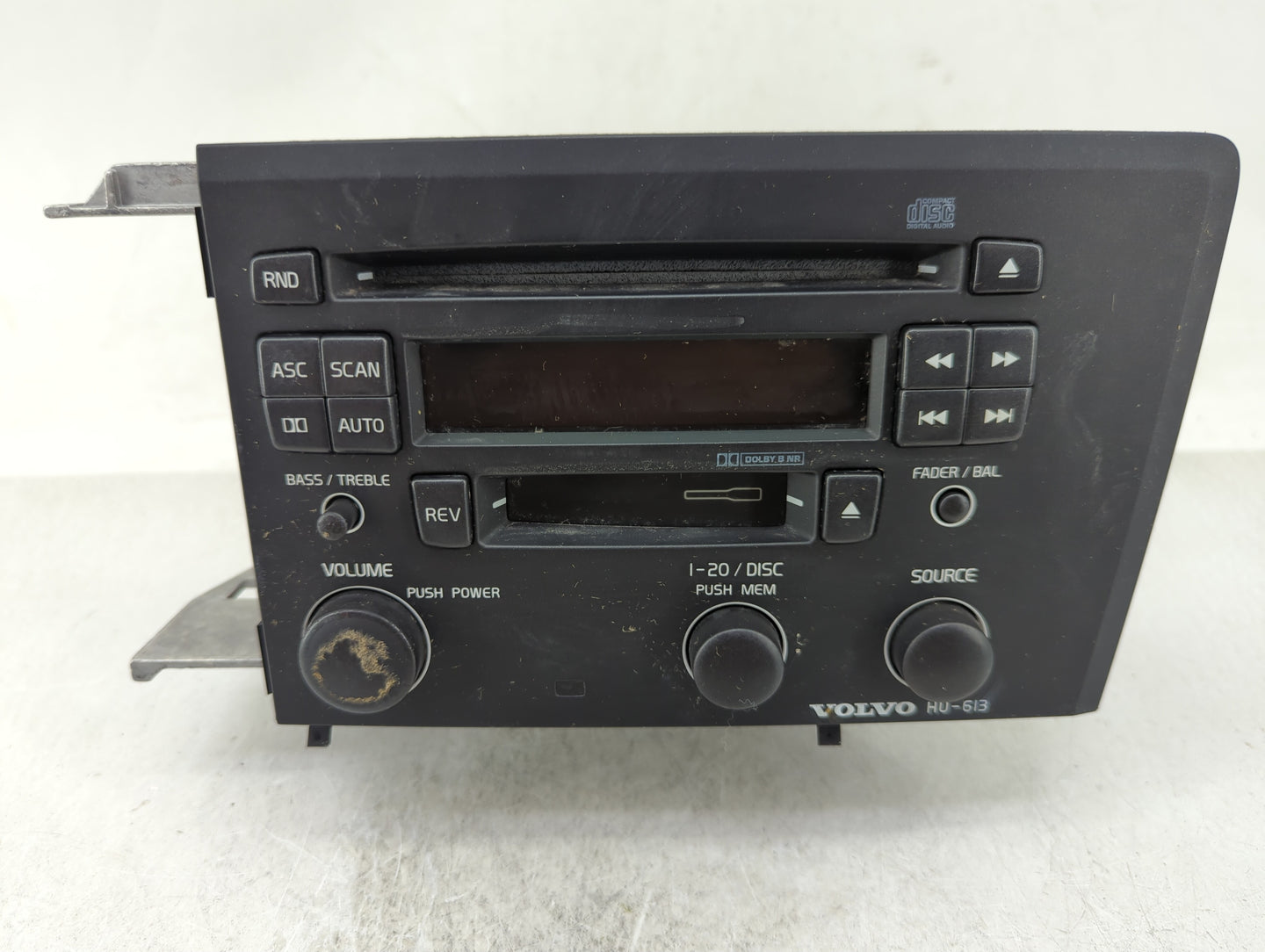2001-2005 Volvo S60 Radio AM FM Cd Player Receiver Replacement P/N:9491217 30657700-1 Fits Fits 2001 2002 2003 2004 2005 OEM