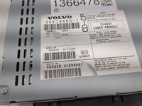 2003-2006 Volvo Xc90 Radio AM FM Cd Player Receiver Replacement P/N:30679465-1 Fits Fits 2003 2004 2005 2006 OEM Used Auto P