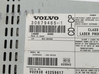 2003-2006 Volvo Xc90 Radio AM FM Cd Player Receiver Replacement P/N:30679465-01 Fits Fits 2003 2004 2005 2006 OEM Used Auto 