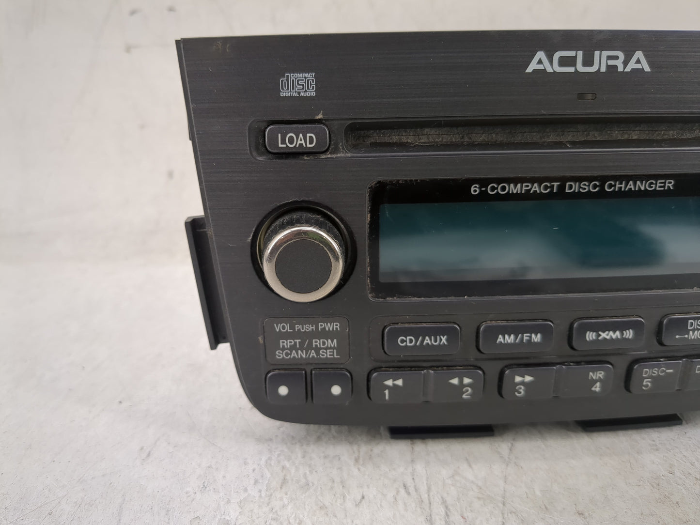 2005-2006 Acura Mdx Radio AM FM Cd Player Receiver Replacement P/N:39100-S3V-A250 Fits Fits 2005 2006 OEM Used Auto Parts - 