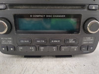 2005-2006 Acura Mdx Radio AM FM Cd Player Receiver Replacement P/N:39100-S3V-A250 Fits Fits 2005 2006 OEM Used Auto Parts - 