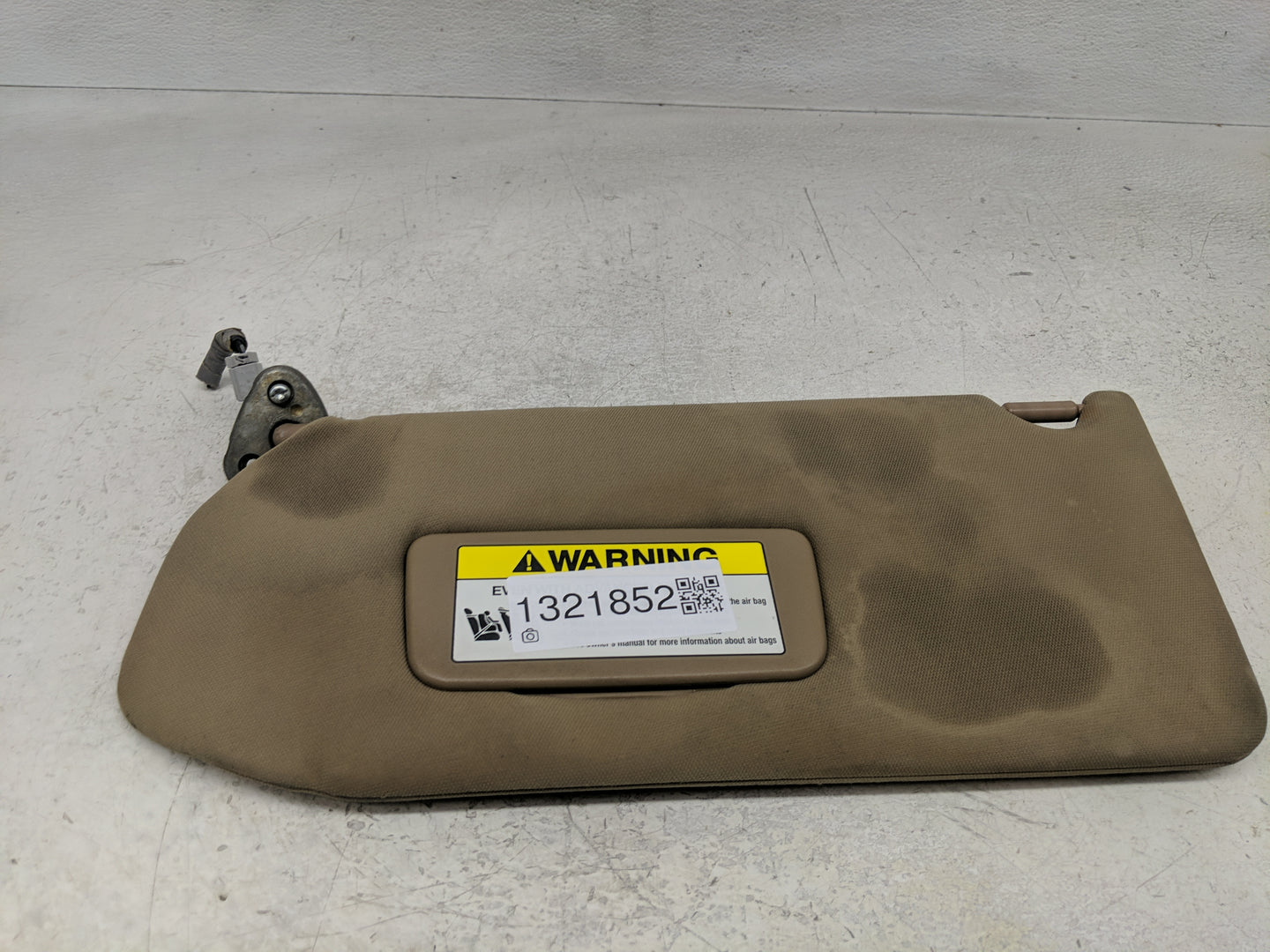 2004-2006 Acura Mdx Sun Visor Shade Replacement Driver Left Mirror Fits Fits 2004 2005 2006 OEM Used Auto Parts - Oemusedaut