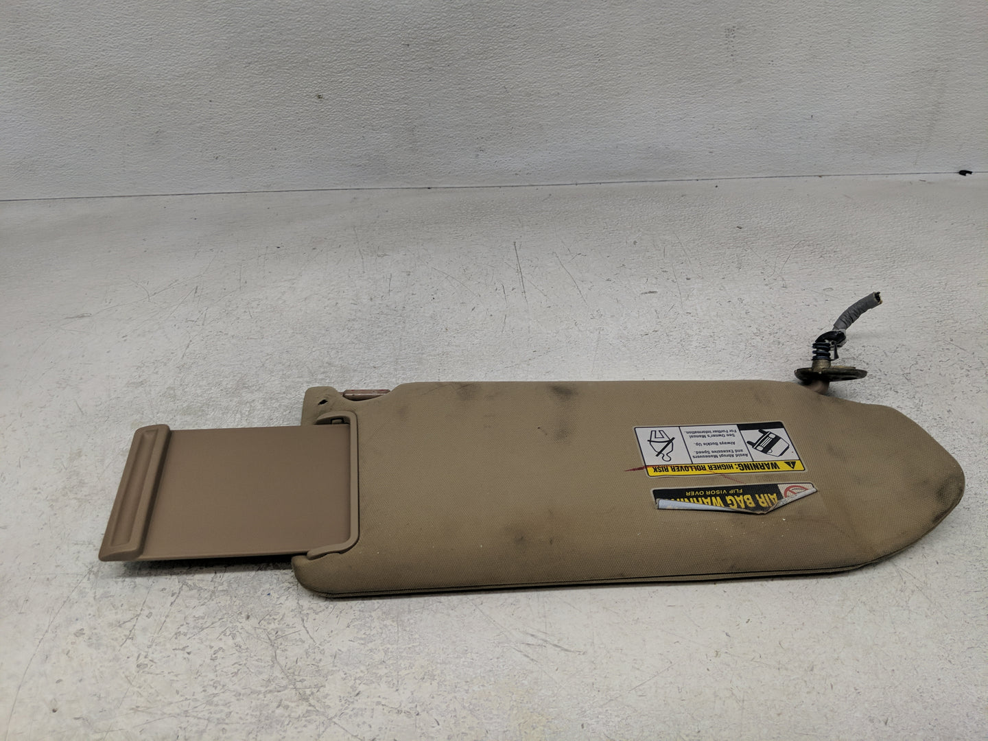 2004-2006 Acura Mdx Sun Visor Shade Replacement Driver Left Mirror Fits Fits 2004 2005 2006 OEM Used Auto Parts - Oemusedaut