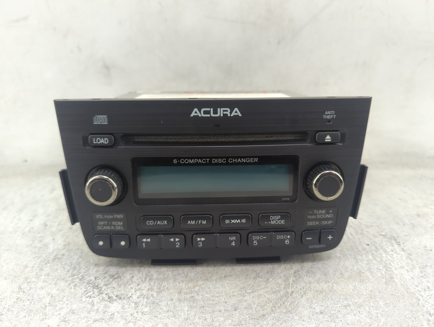 2005-2006 Acura Mdx Radio AM FM Cd Player Receiver Replacement P/N:39100-S3V-A350 DEX-MG6047ZH Fits Fits 2005 2006 OEM Used 
