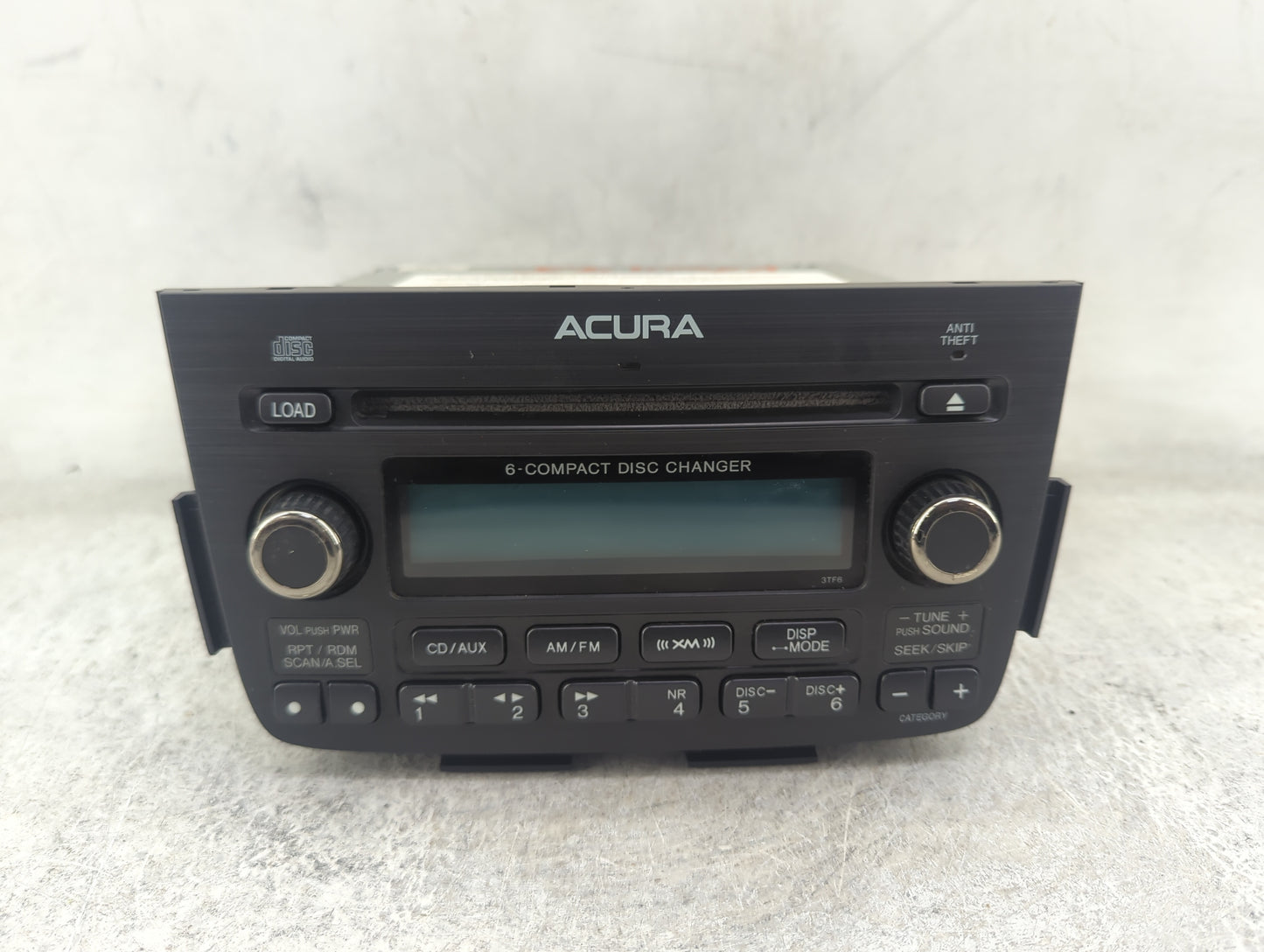 2005-2006 Acura Mdx Radio AM FM Cd Player Receiver Replacement P/N:39100-S3V-A350 DEX-MG6047ZH Fits Fits 2005 2006 OEM Used 