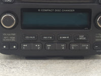 2005-2006 Acura Mdx Radio AM FM Cd Player Receiver Replacement P/N:39100-S3V-A350 DEX-MG6047ZH Fits Fits 2005 2006 OEM Used 