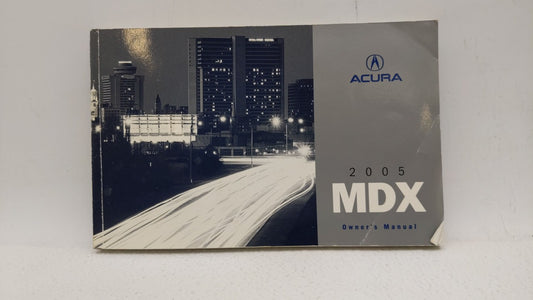 2005 Acura Mdx Owners Manual Book Guide OEM Used Auto Parts - Oemusedautoparts1.com
