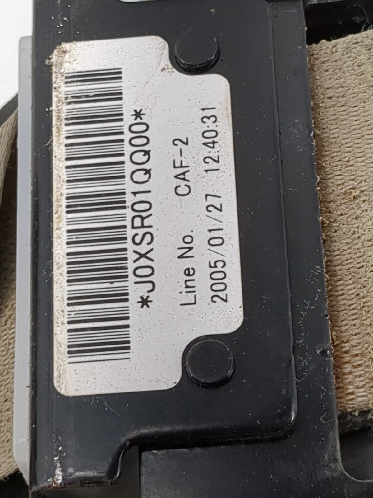 2005-2008 Acura Rl Passenger Right Seat Belt Front Retractor Tan - Oemusedautoparts1.com