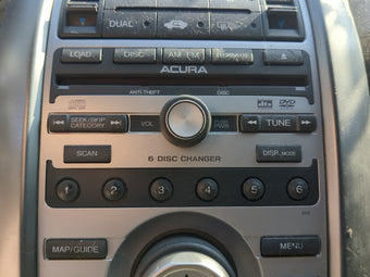 compare product 2005-2012 Acura Rl Radio AM FM Cd Player Receiver Replacement Fits Fits 2005 2006 2007 2008 2009 2010 2011 2012 OEM Used Auto Parts