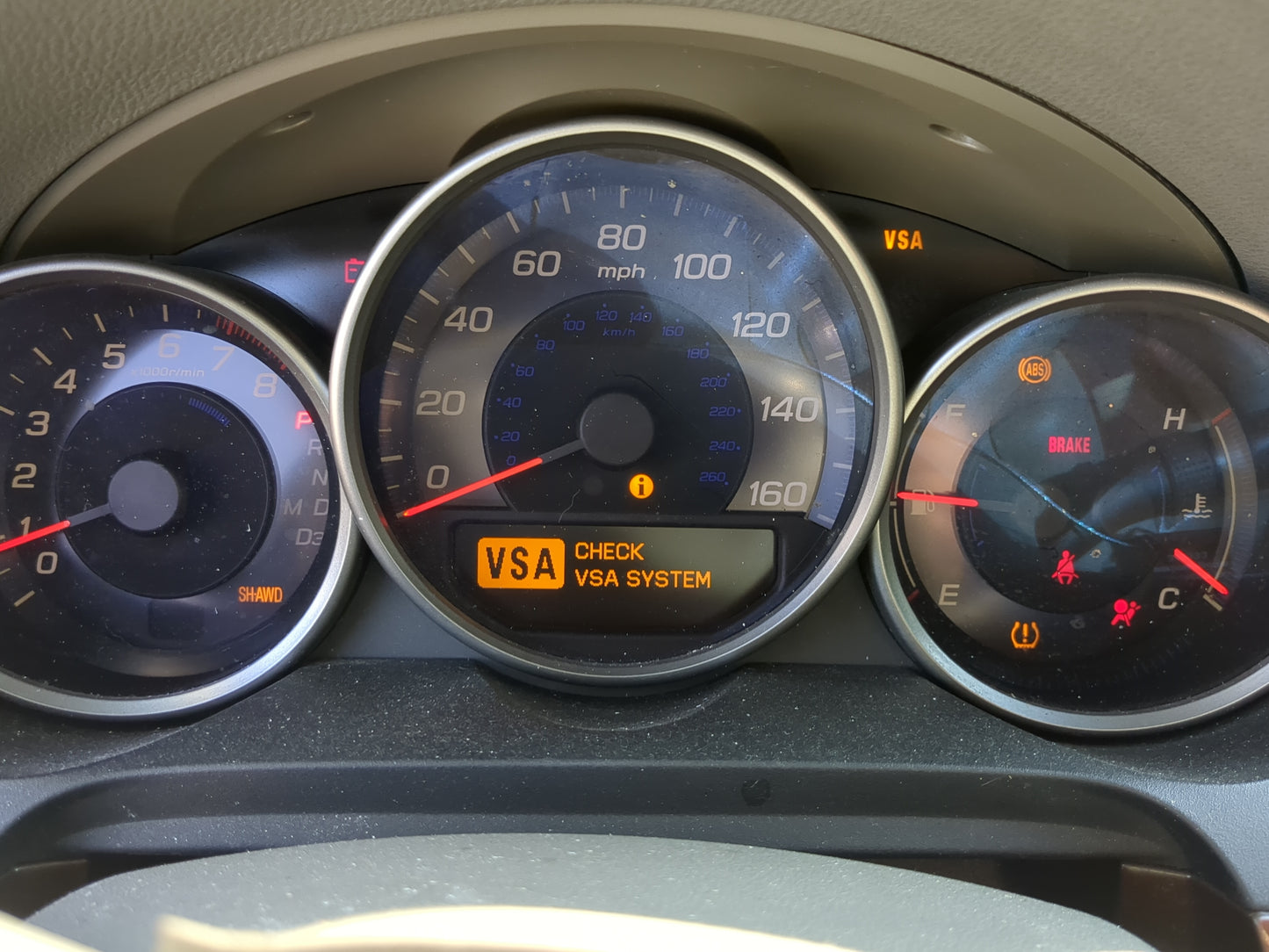 2005 Acura Rl Instrument Cluster Speedometer Gauges Miles:194K Fits OEM Used Auto Parts - Oemusedautoparts1.com