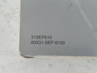 2005 Acura Tl Owners Manual Book Guide P/N:00X31-SEP-6100 31SEP610 OEM Used Auto Parts - Oemusedautoparts1.com