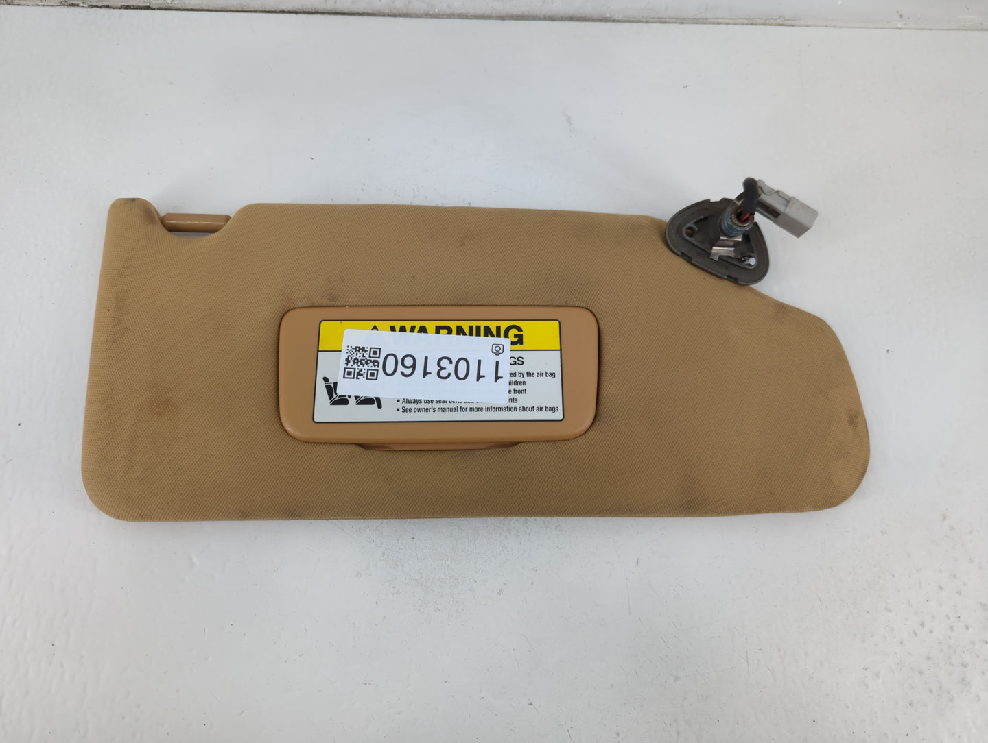 2004-2008 Acura Tl Sun Visor Shade Replacement Passenger Right Mirror Fits Fits 2004 2005 2006 2007 2008 OEM Used Auto Parts